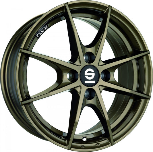 Sparco Trofeo 4 gloss bronze 7x17 ET37 - LK4/100 ML63.3