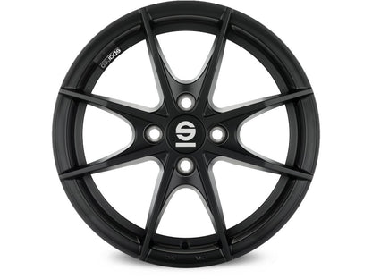 Sparco Trofeo 4 matt black 6.5x16 ET42 - LK4/108 ML63.4