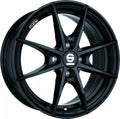 Sparco Trofeo 4 matt black Alufelge 6.5x16 Zoll ET37 LK 4x100 ML63.3