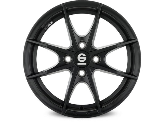 Sparco Trofeo 4 matt black 6.5x16 ET37 - LK4/100 ML63.3