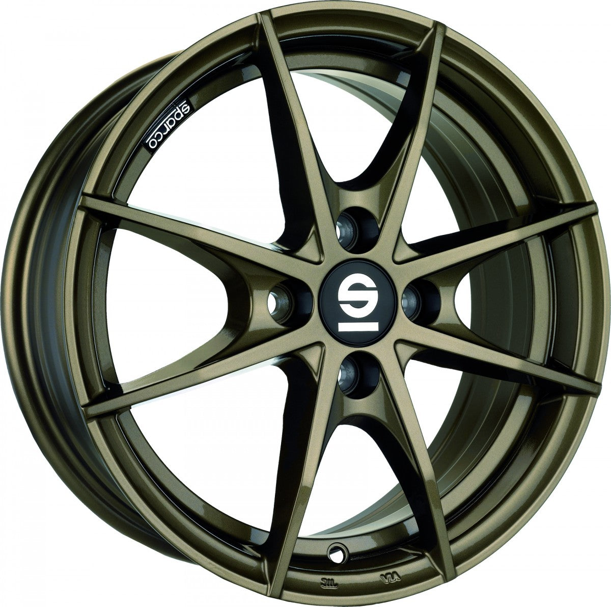 Sparco Trofeo 4 gloss bronze 6.5x16 ET37 - LK4/100 ML63.3
