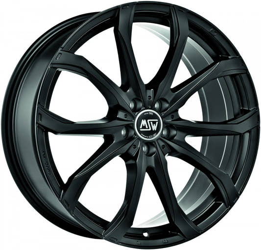 MSW 48 matt black Alufelge 8.5x20 Zoll ET50 LK 5x127 ML71.6