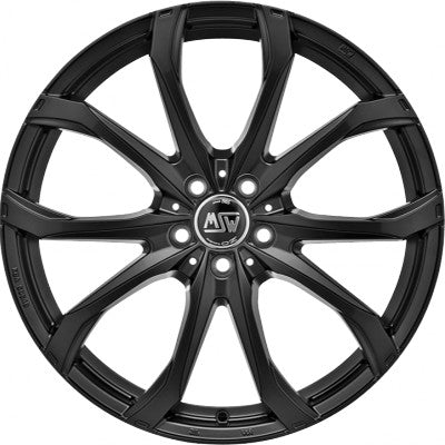 MSW 48 matt black 8.5x20 ET45 - LK5/108 ML73.1