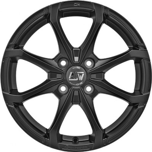MSW X4 matt black Alufelge – Bild 2
