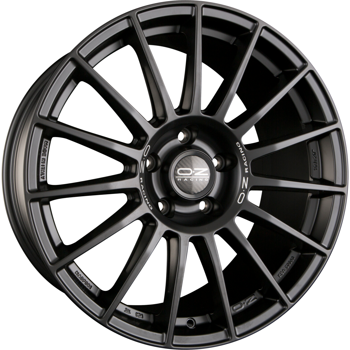 OZ Superturismo Dakar matt black Alufelge 8.5x20 Zoll ET20 LK 5x112 ML66.46 – Bild 5