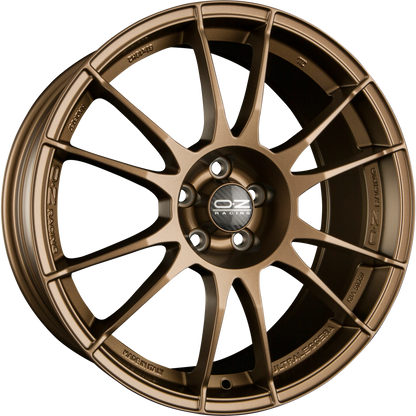 OZ Ultraleggera matt bronze Alufelge 7x18 Zoll ET42 LK 4x100 ML68 – Bild 4