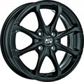 MSW X4 matt black Alufelge 6x16 Zoll ET40 LK 4x100 ML63.3