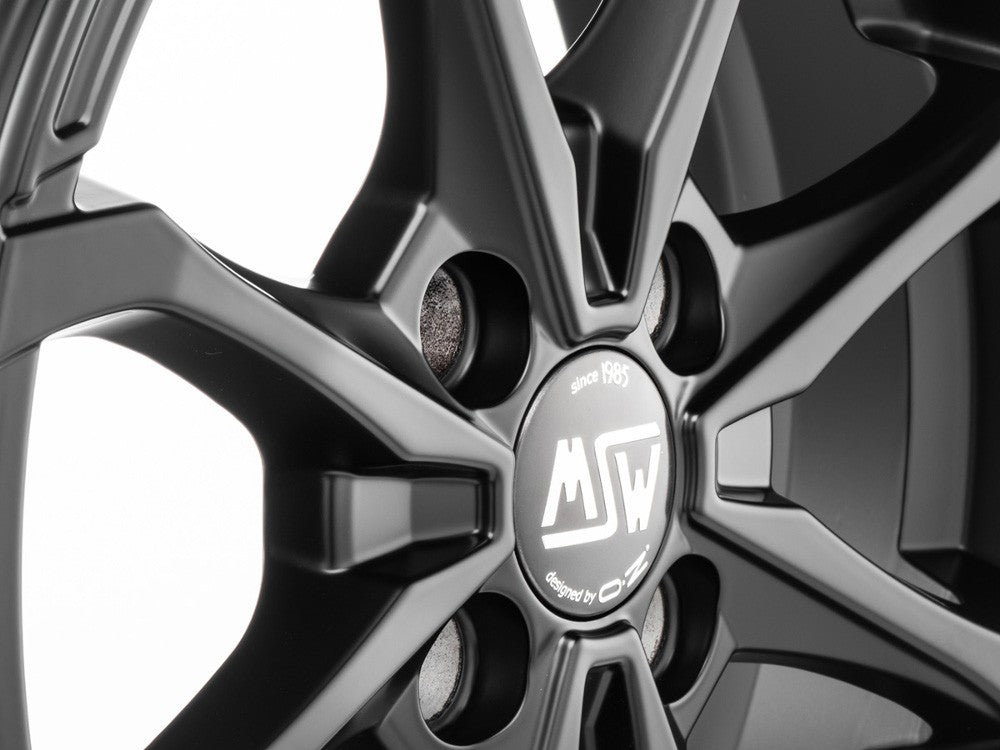 MSW X4 matt black Alufelge 6x16 Zoll ET40 LK 4x100 ML63.3 – Bild 5