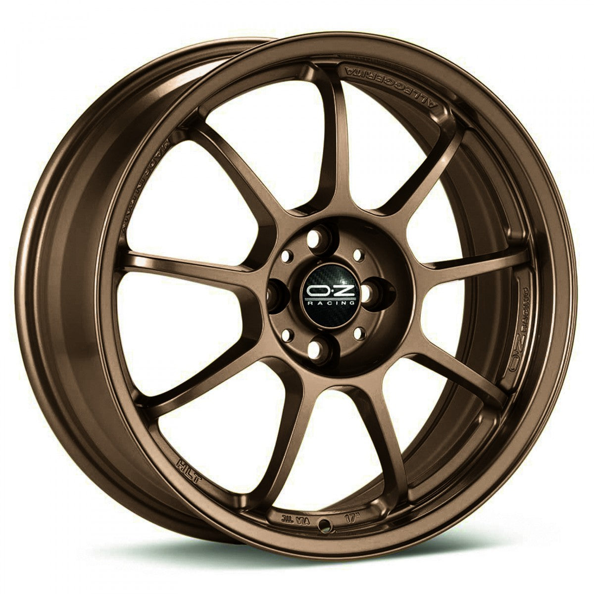 OZ Alleggerita HLT matt bronze Alufelge 10x18 Zoll ET65 LK 5x130 ML71.56