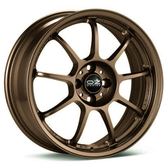 OZ Alleggerita HLT matt bronze Alufelge 10x18 Zoll ET65 LK 5x130 ML71.56