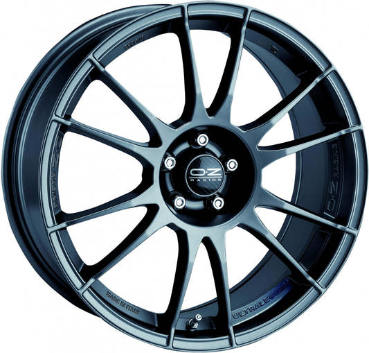 OZ Ultraleggera HLT matt graphite 10x19 ET32 - LK5/112 ML79