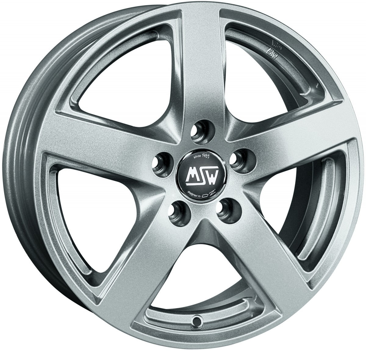 MSW 55 full silver Alufelge