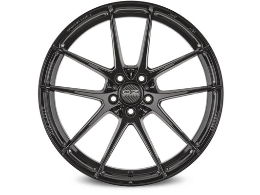 OZ Leggera HLT gloss black 8x19 ET33 - LK5/110 ML65.06