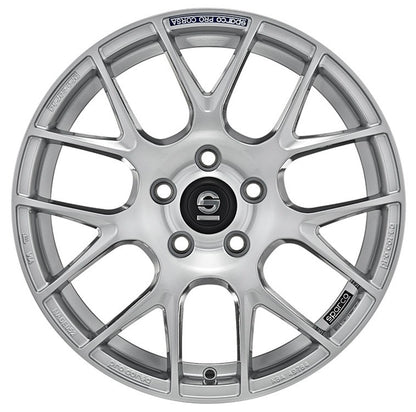 Sparco Pro Corsa full silver 8x18 ET35 - LK5/112 ML73.1