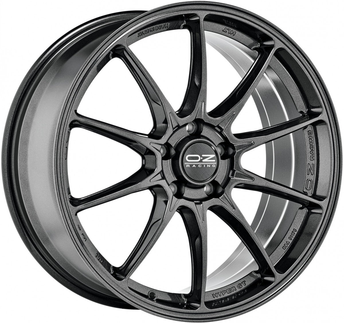 OZ Hyper GT star graphite 8.5x19 ET47 - LK5/120 ML79