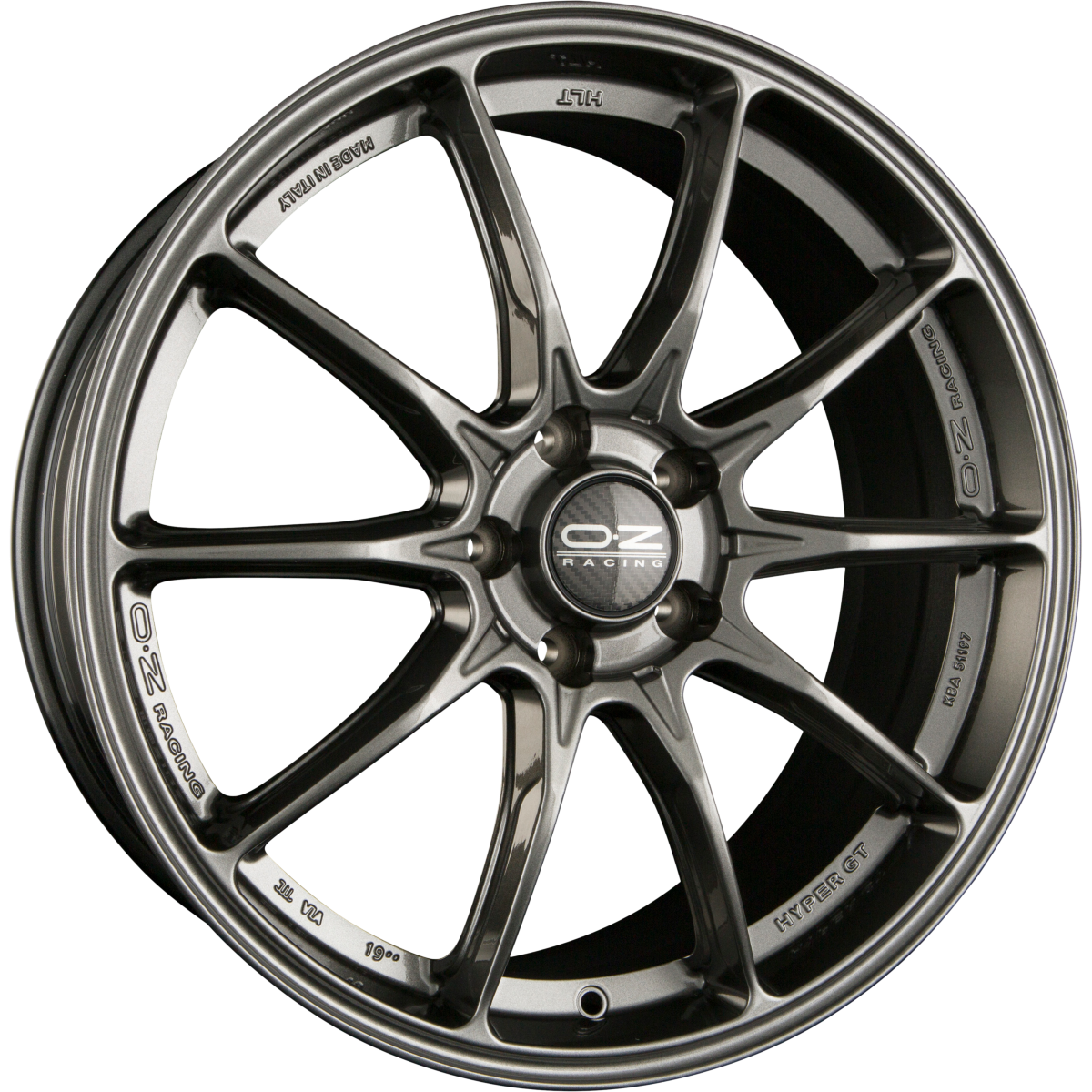 OZ Hyper GT star graphite Alufelge 8.5x19 Zoll ET47 LK 5x120 ML79 – Bild 7