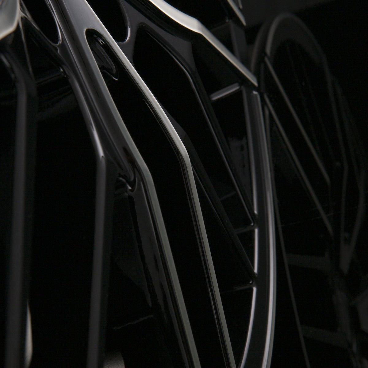 MSW 72 gloss black full polished Alufelge 8x18 Zoll ET50 LK 5x108 ML73.1 – Bild 5