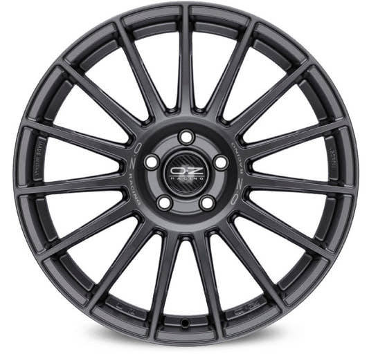 OZ Superturismo Dakar matt graphite 11.5x21 ET38 - LK5/112 ML66.56