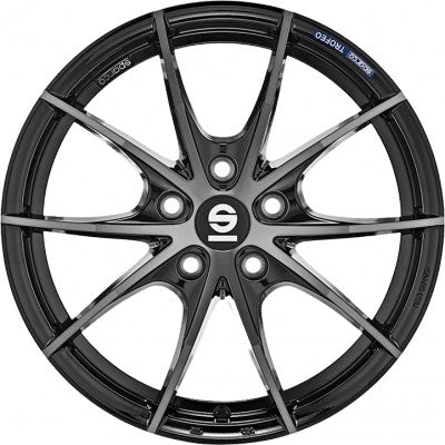 Sparco Trofeo 5 fume black full polished 7.5x17 ET29 - LK5/120 ML72.56