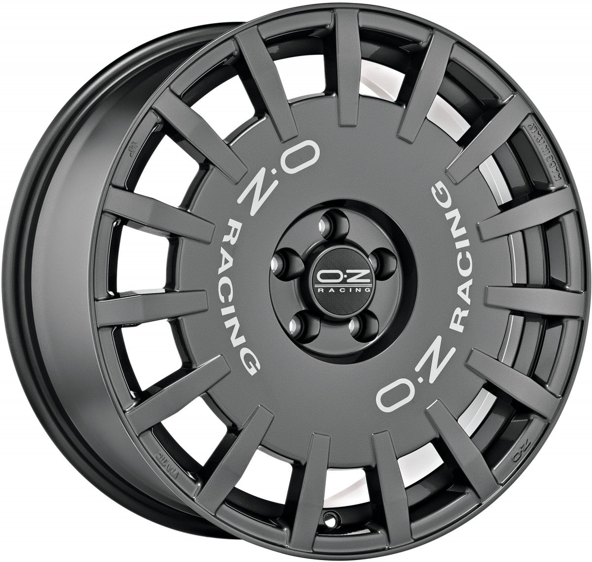 OZ Rally Racing dark graphite 8.5x19 ET38 - LK5/114.3 ML75