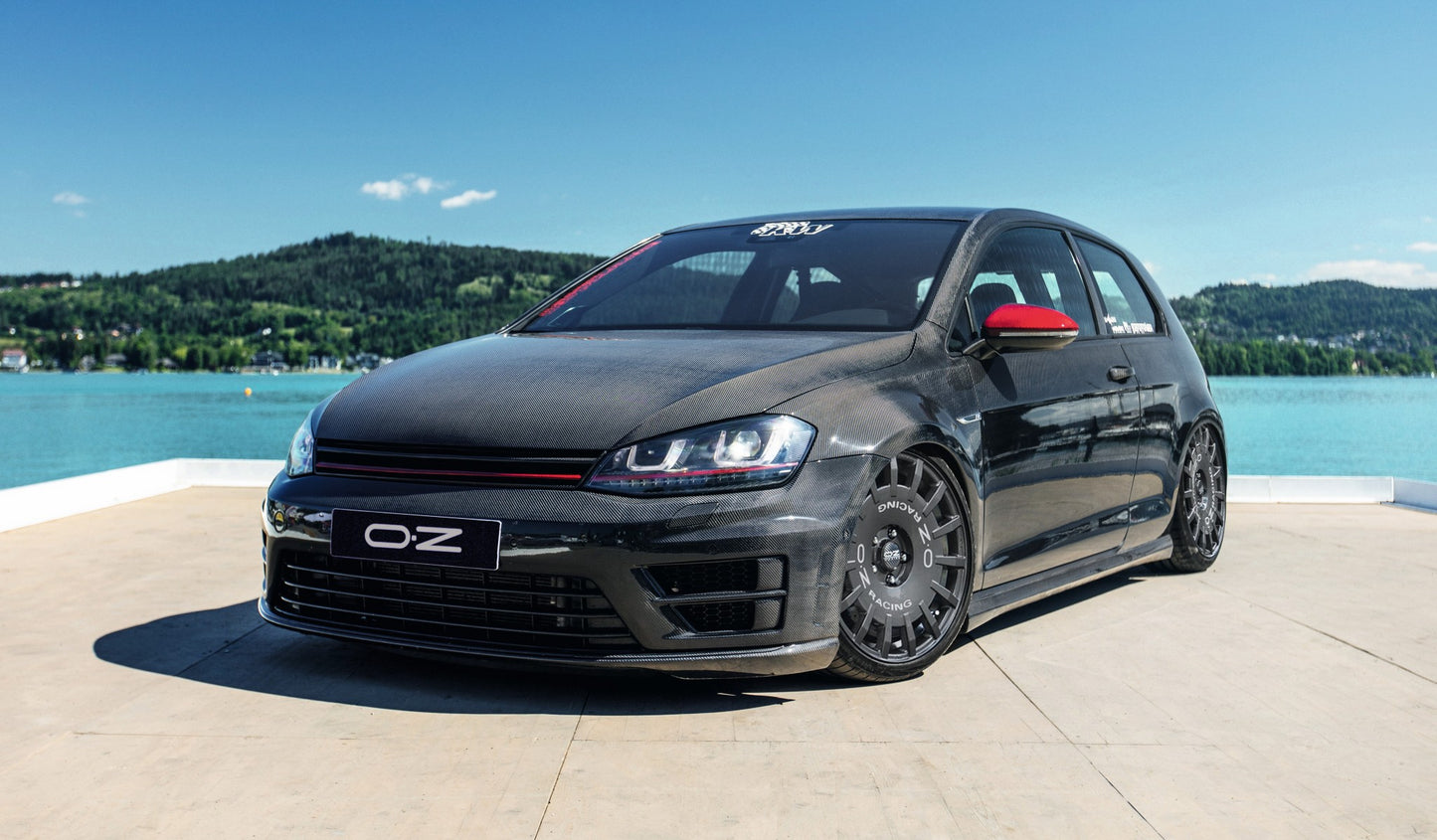 OZ Rally Racing dark graphite 8.5x19 ET38 - LK5/114.3 ML75