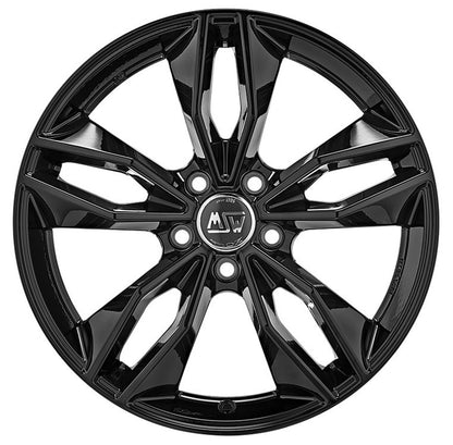MSW 71 gloss black 8x19 ET45 - LK5/112 ML73.1