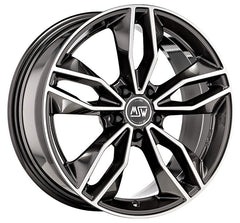 MSW 71 gloss dark grey full polished Alufelge 8.5x19 Zoll ET35 LK 5x120 ML72.56