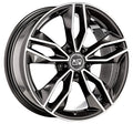 MSW 71 gloss dark grey full polished Alufelge 8.5x19 Zoll ET50 LK 5x112 ML73.1