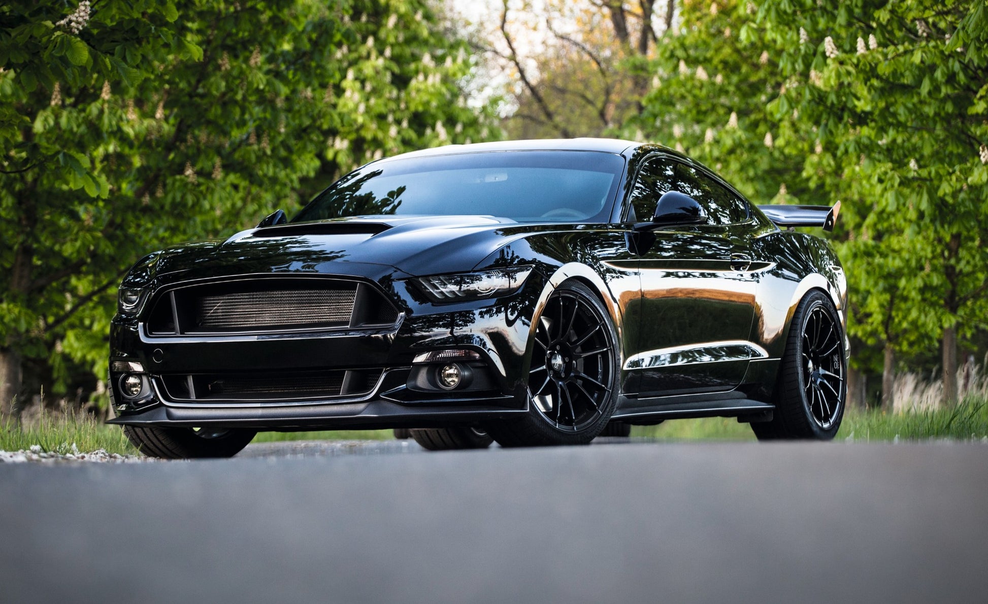 OZ Ultraleggera HLT gloss black 8.5x20 ET45 - LK5/112 ML79