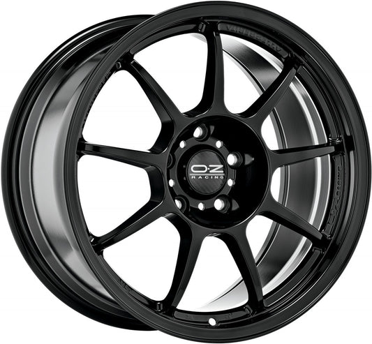 OZ Alleggerita HLT gloss black 7.5x17 ET48 - LK5/100 ML68
