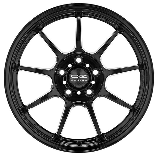 OZ Alleggerita HLT gloss black 11x18 ET45 - LK5/130 ML71.56