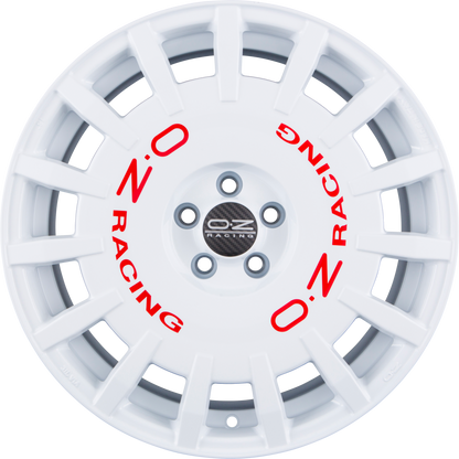 OZ Rally Racing white Alufelge 8x17 Zoll ET35 LK 4x100 ML68 – Bild 3