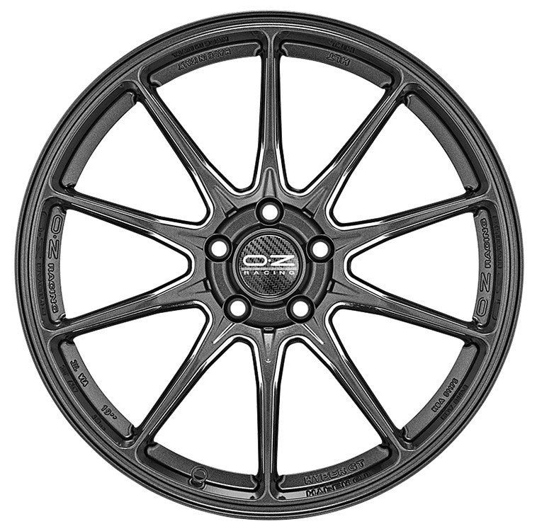 OZ Hyper GT star graphite 9.5x20 ET33 - LK5/112 ML75