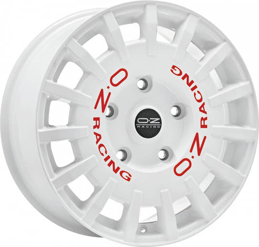 OZ Rally Racing white 7x17 ET40 - LK4/108 ML75