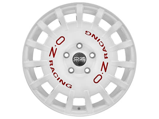 OZ Rally Racing white 7x17 ET40 - LK4/108 ML75
