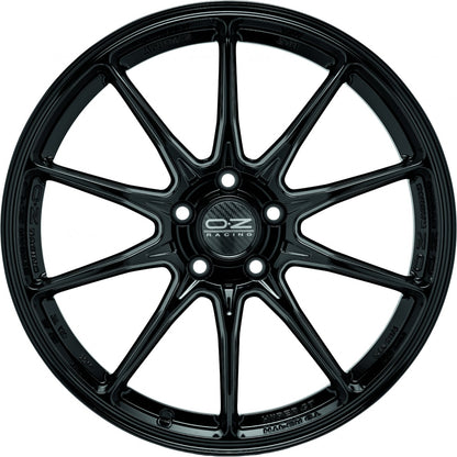 OZ Hyper GT HLT gloss black 8x18 ET35 - LK5/100 ML68