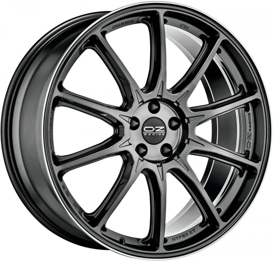 OZ Hyper XT HLT star graphite diamond lip 10x22 ET40 - LK5/120 ML72.56