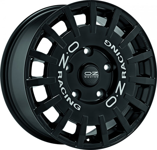OZ Rally Racing matt black 7.5x18 ET48 - LK5/160 ML65.1