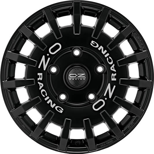 OZ Rally Racing matt black 7.5x18 ET48 - LK5/160 ML65.1