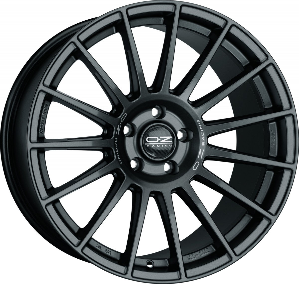 OZ Superturismo Dakar matt graphite 10x20 ET48 - LK5/130 ML84.1