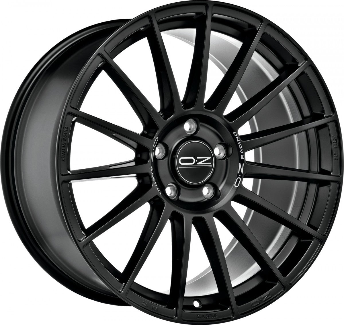 OZ Superturismo Dakar matt black 11x21 ET58 - LK5/130 ML71.56