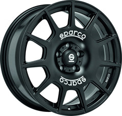 Sparco Terra matt black Alufelge 8x18 Zoll ET35 LK 5x114.3 ML73.1