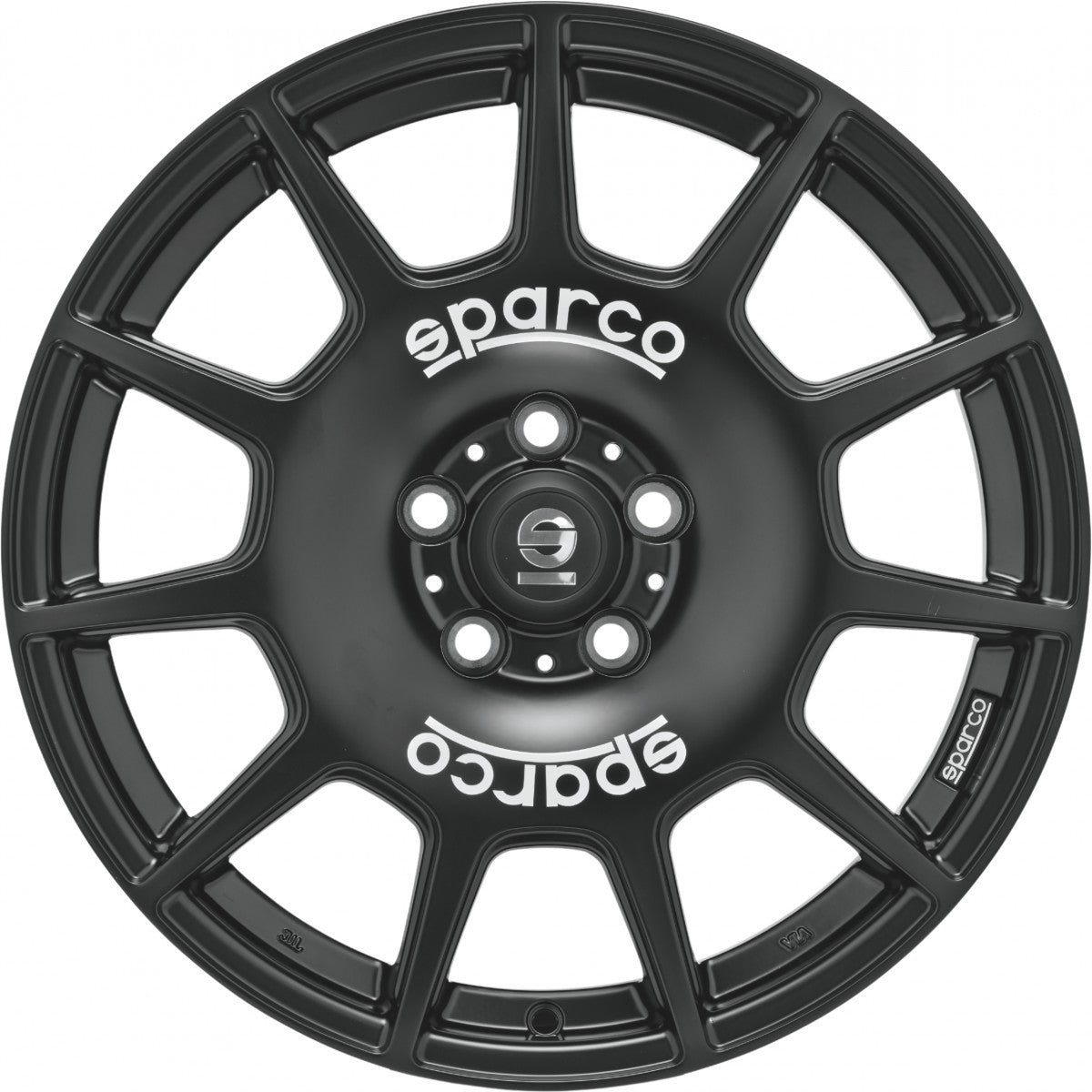 Sparco Terra matt black 8x18 ET45 - LK5/114.3 ML73.1