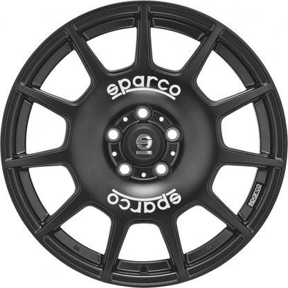 Sparco Terra matt black 8x18 ET45 - LK5/114.3 ML73.1