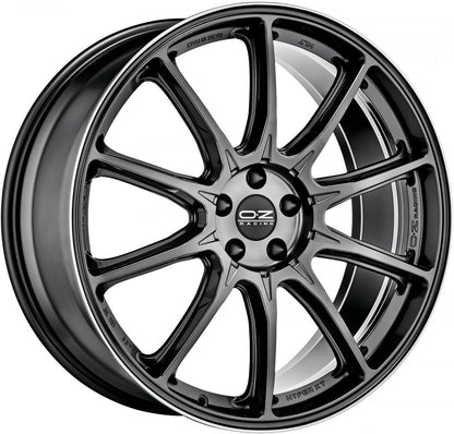 OZ Hyper XT HLT star graphite diamond lip 9x20 ET30 - LK5/112 ML79