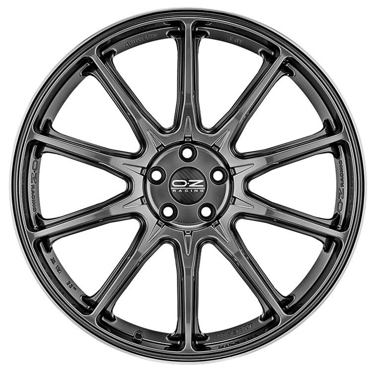 OZ Hyper XT HLT star graphite diamond lip 9x20 ET30 - LK5/112 ML79