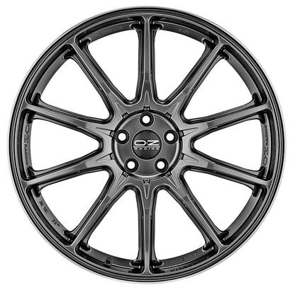 OZ Hyper XT HLT star graphite diamond lip 9x20 ET30 - LK5/112 ML79