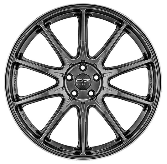 OZ Hyper XT HLT star graphite diamond lip 9x20 ET30 - LK5/112 ML79
