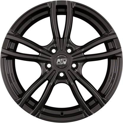 MSW 73 gloss dark grey Alufelge 9x19 Zoll ET44 LK 5x112 ML73.1 – Bild 3