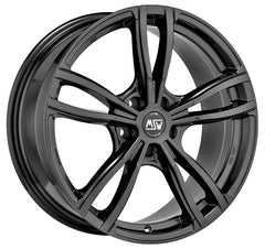 MSW 73 gloss dark grey Alufelge 9x19 Zoll ET44 LK 5x112 ML73.1